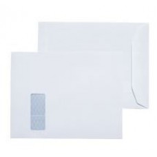 C4 white window 90g self-seal envelopes